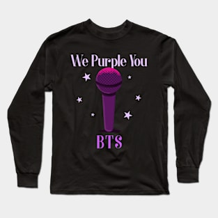 I Purple You, BTS Long Sleeve T-Shirt